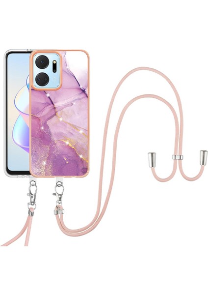 Onur X7A Tampon Mermer Crossbody Kordon Askısı Anti-Çizik Yumuşak (Yurt Dışından)