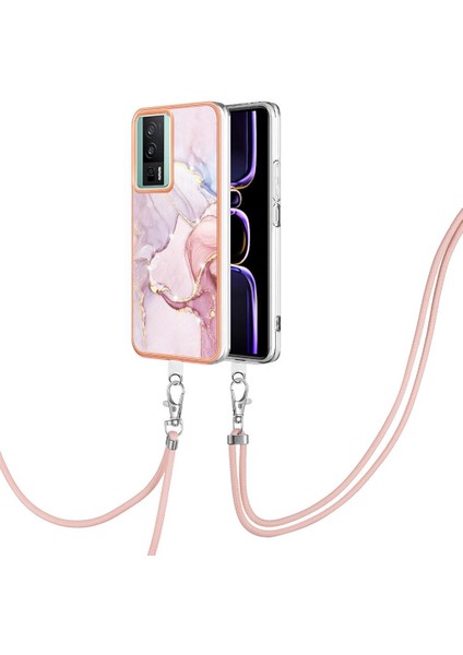 Xiaomi Poco F5 Pro 5g Mermer Tampon Anti-Scratch Yumuşak Crossbody (Yurt Dışından) modelleri