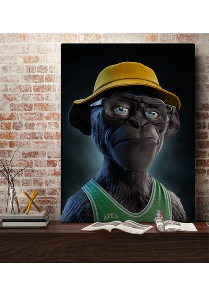 Fantastic Tasarımlı Kanvas Tablo-10 70X100CM Ev Dekorasyonu, Ev Hediyesi