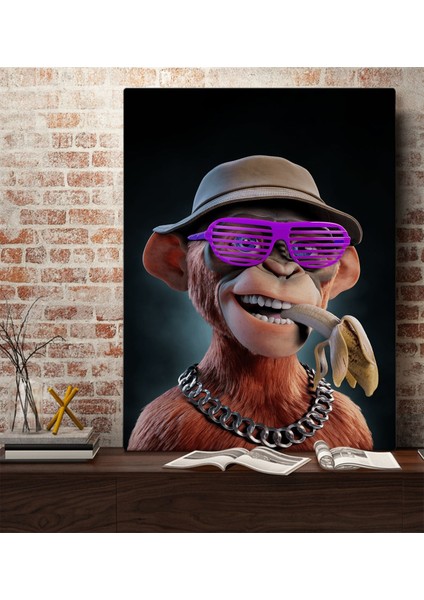 Fantastic Tasarımlı Kanvas Tablo-4 70X100CM Ev Dekorasyonu, Ev Hediyesi