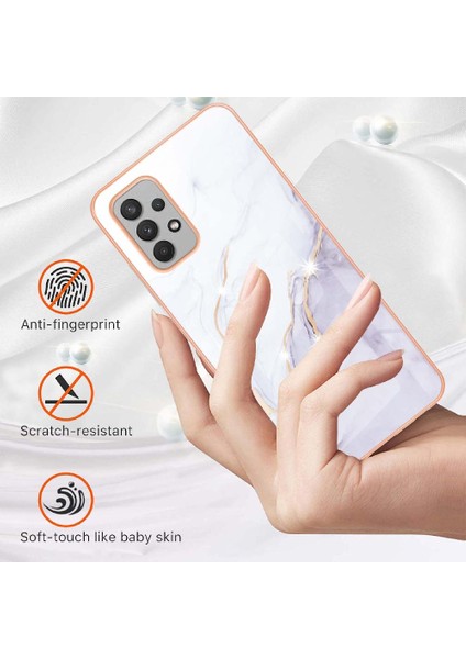 Samsung Galaxy A32 4g Mermer Desen Ince Tpu Koruma Yumuşak (Yurt Dışından) modelleri