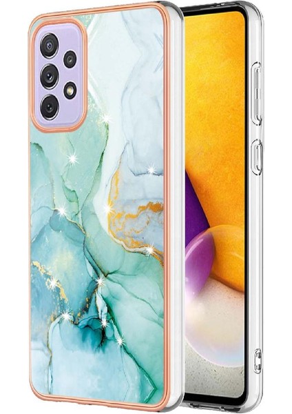 Samsung Galaxy A23 5g/4g Mermer Desen Ince Tpu Koruma Yumuşak (Yurt Dışından)