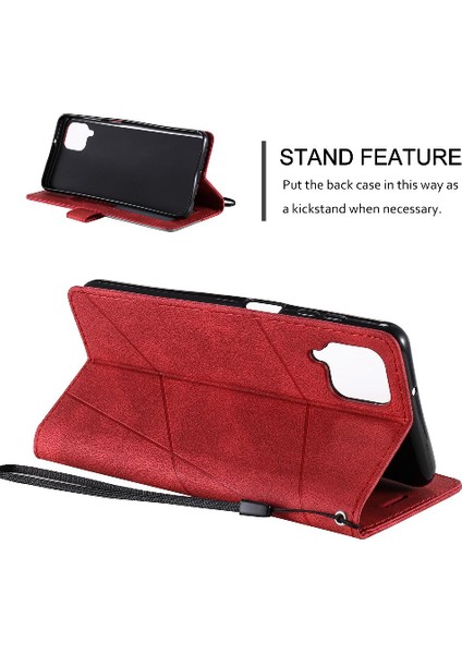 Samsung Galaxy A12 Darbeye Cüzdan Flip Folio Manyetik Kart Pu (Yurt Dışından) fırsatları
