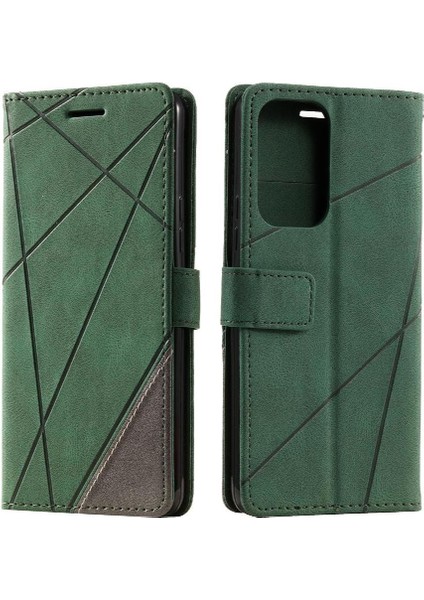 Samsung Galaxy A53 5g Kart Tutucu Kickstand Manyetik Pu Deri (Yurt Dışından)