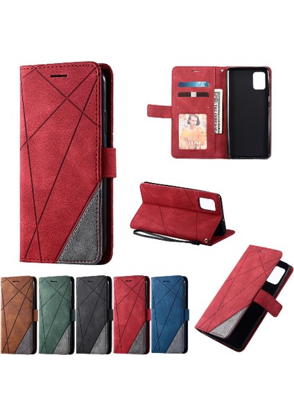 Samsung Galaxy A71 4g Pu Deri Cüzdan Flip Folio Kart Tutucu (Yurt Dışından)
