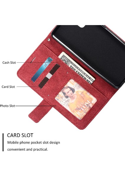 Samsung Galaxy A71 4g Pu Deri Cüzdan Flip Folio Kart Tutucu (Yurt Dışından)