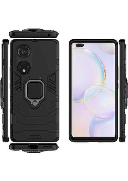 Kılıf 50 Pro 5g 360 &deg; Dönen Halka Kickstand Askeri Damla Kapak (Yurt Dışından) fırsatları