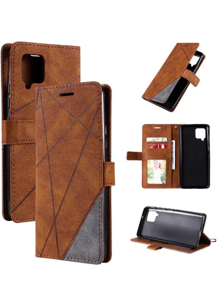 Samsung Galaxy Case 5g Darbeye Dayanıklı Manyetik Kart Tutucu Kickstand (Yurt Dışından)