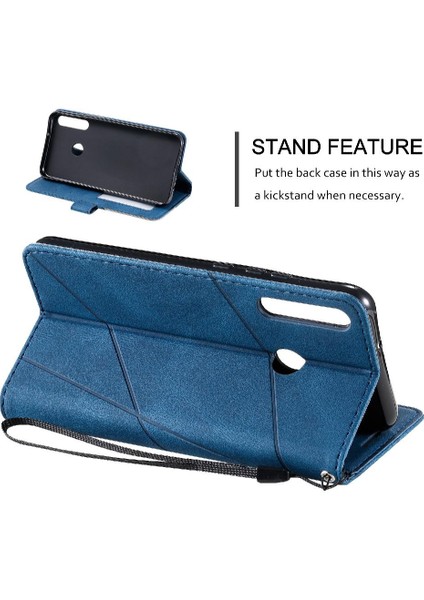 Huawei P40 Lite E Cüzdan Flip Için Kılıf Folio Kart Tutucu Kickstand Pu (Yurt Dışından) indirimleri
