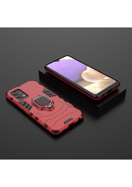 Samsung Galaxy A32 5g Kickstand Için Kılıf 360 &deg; Dönen Halka Askeri Damla (Yurt Dışından) modelleri