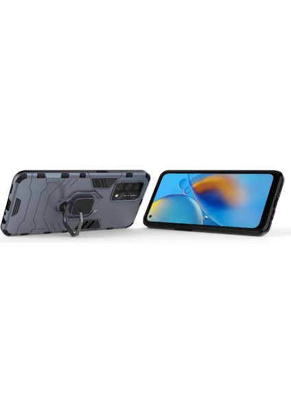 Oppo A74 4g Kickstand Darbeye Kapak Askeri Damla Koruma Için Kılıf (Yurt Dışından) fırsatları