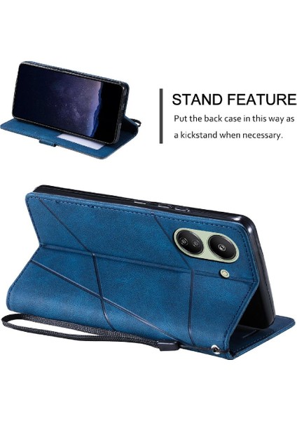 Xiaomi Poco C65 Cüzdan Flip Folio Darbeye Manyetik Kart Tutucu (Yurt Dışından) fırsatları