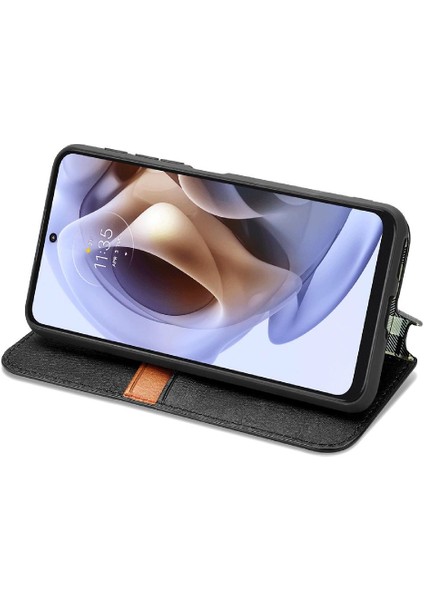 Motorola Moto G31 Zarif Iş Flip Kapak Kılıf Için Kılıf (Yurt Dışından) indirimleri