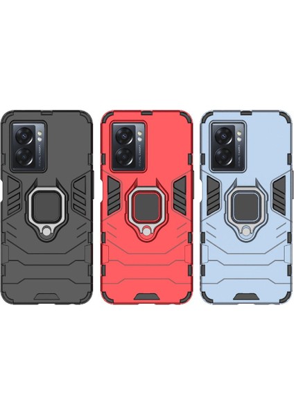 Oppo A57 5g Için Kılıf 360 &deg; Dönen Halka Askeri Damla Koruma Darbeye (Yurt Dışından) fırsatları
