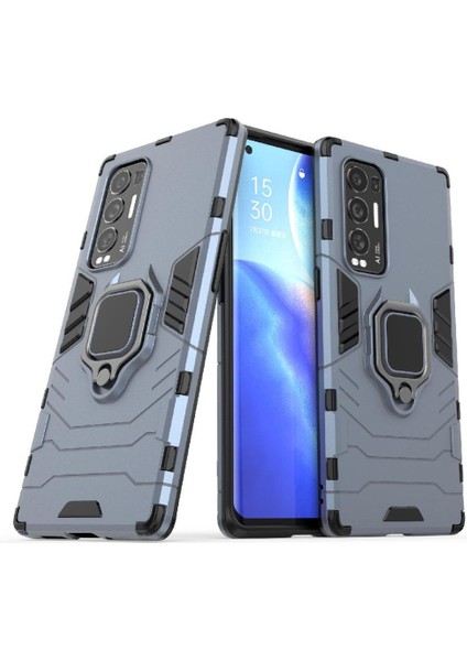 Oppo Case 5 Pro Artı 360 &deg; Dönen Halka Darbeye Kapak Kickstand Için Kılıf (Yurt Dışından)