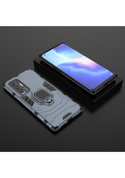 Oppo Case 5 Pro Artı 360 &deg; Dönen Halka Darbeye Kapak Kickstand Için Kılıf (Yurt Dışından) modelleri