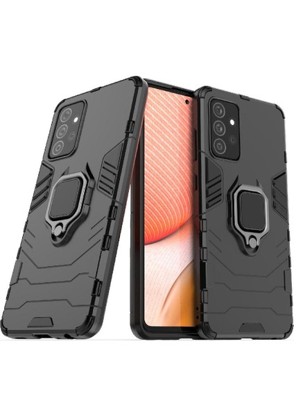 Samsung Galaxy A72 5g Askeri Damla Koruma 360 &deg; Dönen Halka (Yurt Dışından)