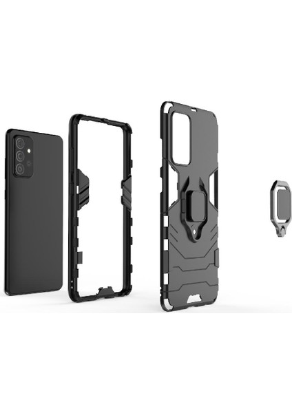 Samsung Galaxy A72 5g Askeri Damla Koruma 360 &deg; Dönen Halka (Yurt Dışından) modelleri