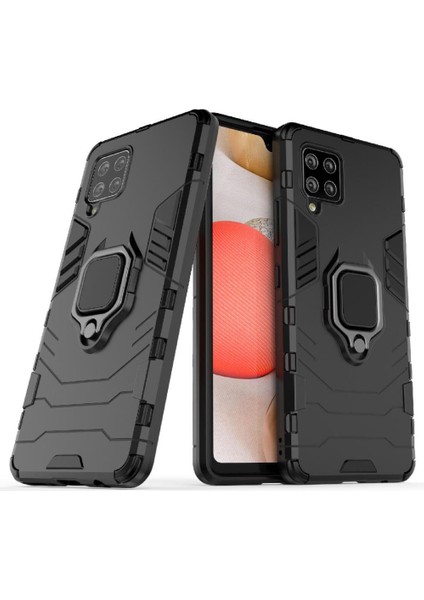Samsung Galaxy Case 5g Için Kılıf 360 &deg; Dönen Halka Kickstand Darbeye Damla (Yurt Dışından)