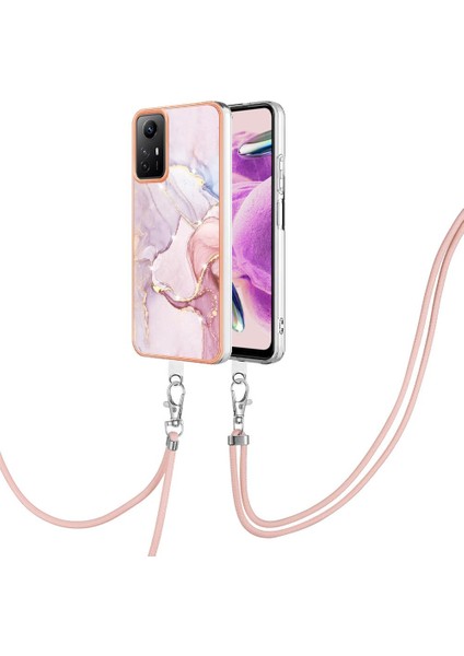 Xiaomi Redmi Için Not 12S 4g Anti-Scratch Yumuşak Mermer Tampon Kordon (Yurt Dışından)