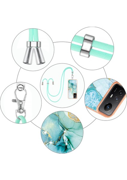 Xiaomi Redmi Için Not 12S 4g Anti-Scratch Yumuşak Mermer Tampon Kordon (Yurt Dışından) fırsatları