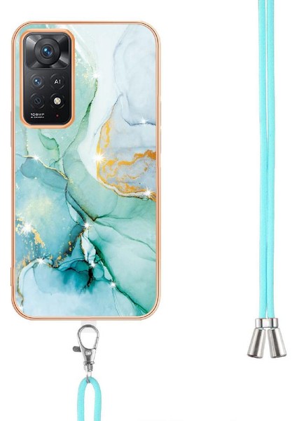 Xiaomi Redmi Için Not 11 Pro Anti-Scratch Yumuşak Mermer Tampon Kordon (Yurt Dışından) modelleri