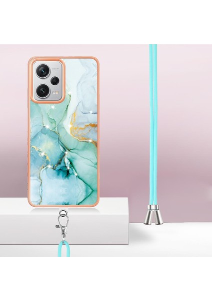 Xiaomi Redmi Için Not 12 Pro Artı 5g Mermer Crossbody Kordon Askısı (Yurt Dışından)
