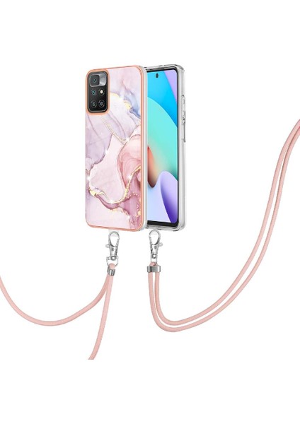 Xiaomi Redmi 10 4g Tampon Mermer Anti-Scratch Yumuşak Crossbody (Yurt Dışından)