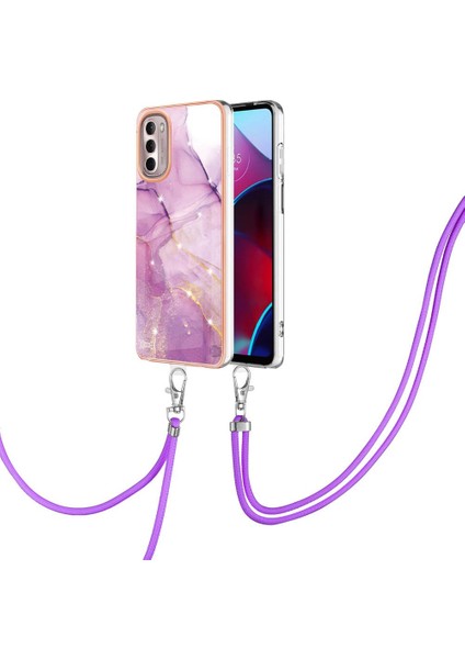 Motoroal Moto G Stylus 2022 4g Crossbody Kordon Askısı Tampon Için Kılıf (Yurt Dışından)