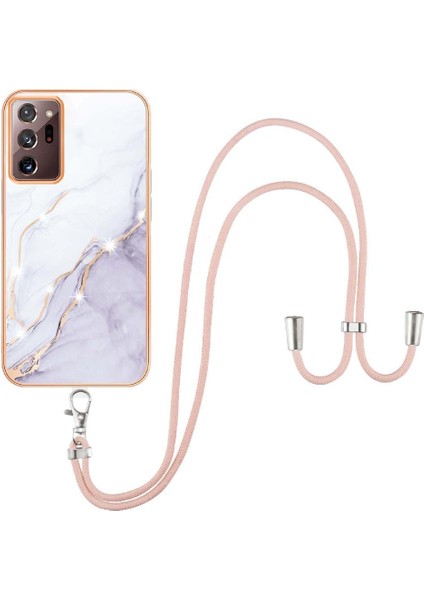Samsung Galaxy Not 20 Için Kılıf Ultra 5g Anti-Scratch Yumuşak Tampon Mermer (Yurt Dışından) modelleri