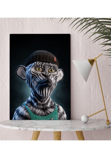 Fantastic Tasarımlı Kanvas Tablo-5 30X50CM Ev Dekorasyonu, Ev Hediyesi