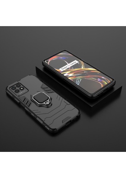 Realme 8i Askeri Damla Koruma 360 &deg; Dönen Halka Darbeye Dayanıklı (Yurt Dışından) modelleri