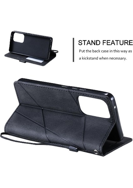 Samsung Galaxy A53 5g Kart Tutucu Kickstand Manyetik Pu Deri (Yurt Dışından)