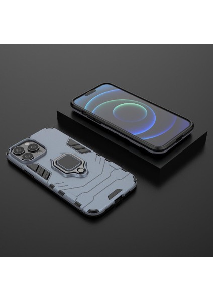 IPHONE 13 Için Kılıf Pro Max 360 &deg; Dönen Halka Kickstand Darbeye Kapak (Yurt Dışından) fiyatları
