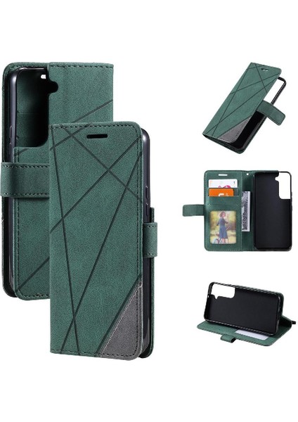 Samsung Galaxy S22 Artı Darbeye Cüzdan Flip Folio Manyetik Pu (Yurt Dışından)