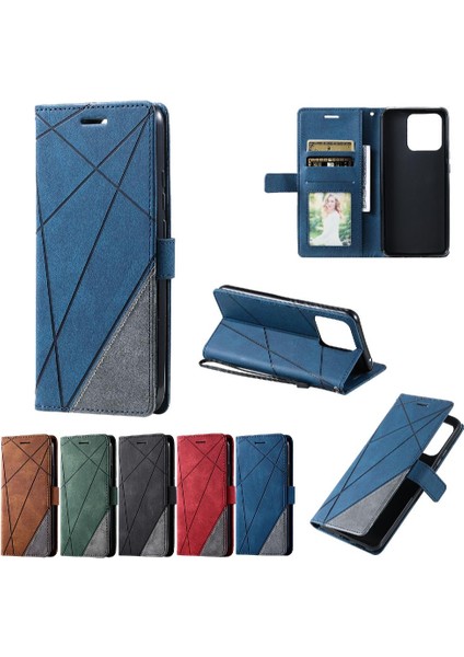 Xiaomi 13 Için Kılıf Cüzdan Çevir Folio Darbeye Pu Deri Manyetik Kart (Yurt Dışından)