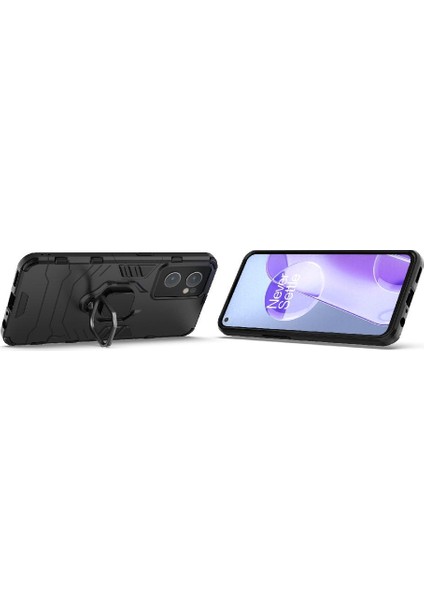 Oneplus Nord Ce 2 5g Kickstand Için Kılıf 360 &deg; Dönen Halka Askeri Damla (Yurt Dışından)