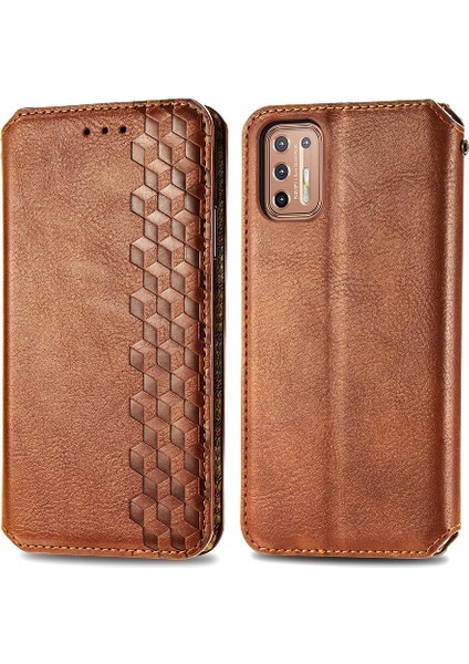 Motorola Moto G9 Artı Cüzdan Fonksiyonu Zarif Iş Deri (Yurt Dışından) fiyatları