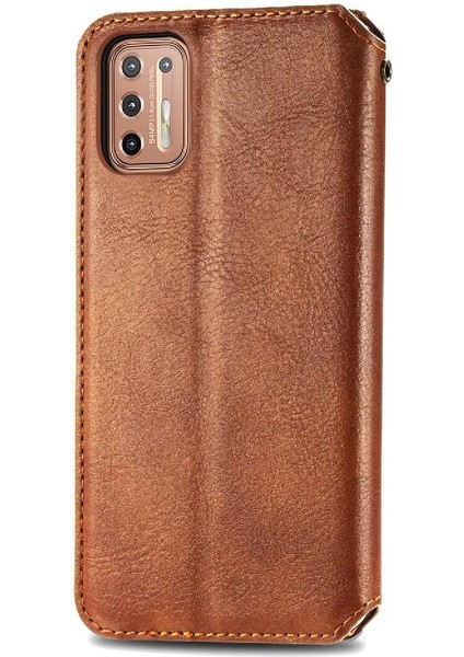 Motorola Moto G9 Artı Cüzdan Fonksiyonu Zarif Iş Deri (Yurt Dışından) fırsatları