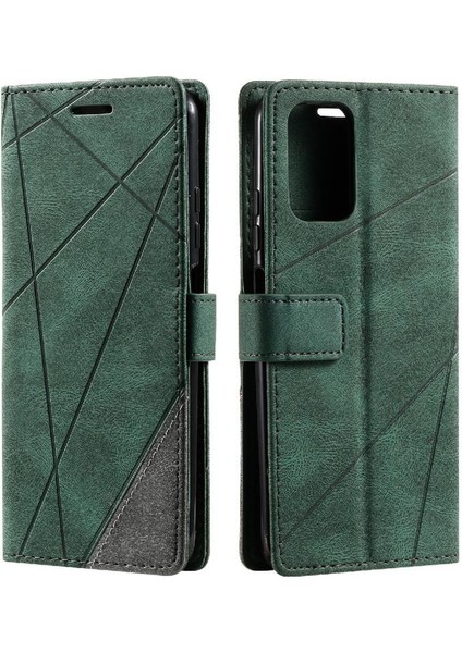 Samsung Galaxy F52 5g Darbeye Dayanıklı Manyetik Kart Tutucu Kickstand (Yurt Dışından)