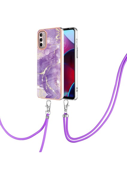 Motoroal Moto G Stylus 2022 4g Crossbody Kordon Askısı Tampon Için Kılıf (Yurt Dışından)