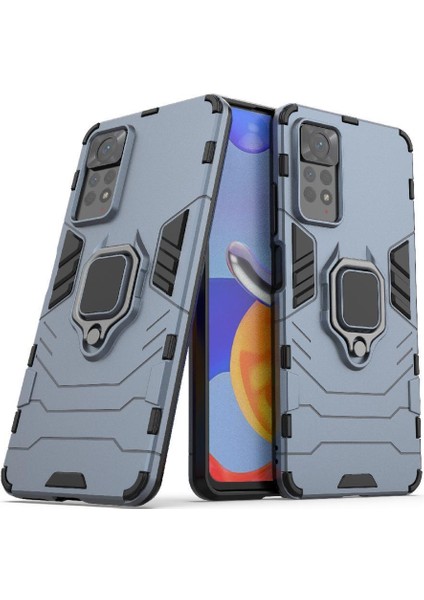 Xiaomi Redmi Için Not 11 Pro 360 &deg; Dönen Halka Darbeye Kapak Damla (Yurt Dışından)