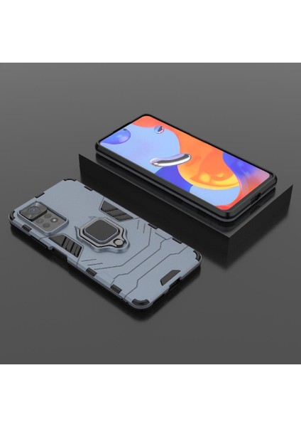 Xiaomi Redmi Için Not 11 Pro 360 &deg; Dönen Halka Darbeye Kapak Damla (Yurt Dışından) fiyatları