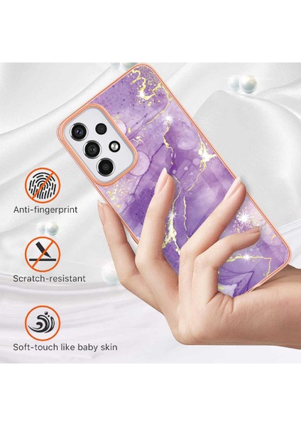 Samsung Galaxy A33 5g Ince Tpu Yumuşak Tampon Mermer Desen (Yurt Dışından) modelleri