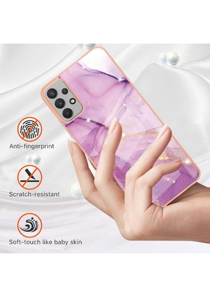 Samsung Galaxy A32 5g Yumuşak Tampon Ince Tpu Mermer Desen (Yurt Dışından) modelleri