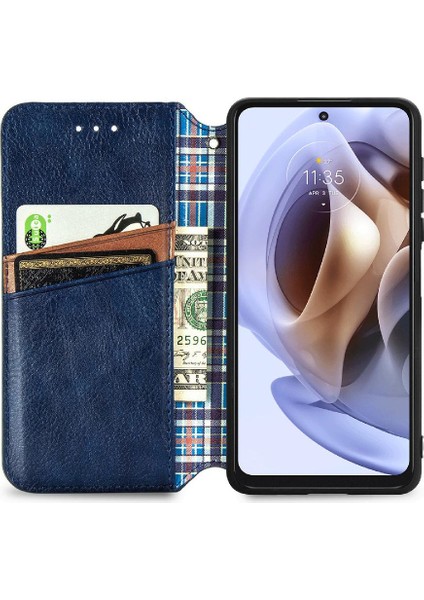 Motorola Moto G31 Zarif Iş Flip Kapak Kılıf Için Kılıf (Yurt Dışından) fırsatları