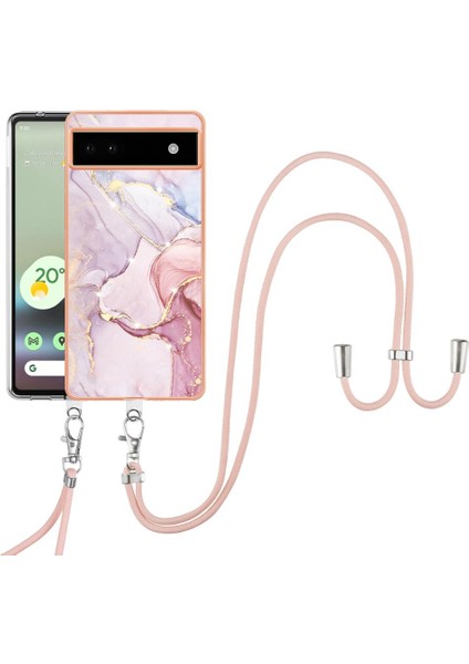 Google Piksel 6A Tampon Crossbody Kordon Askısı Anti-Scratch Yumuşak (Yurt Dışından) fiyatları