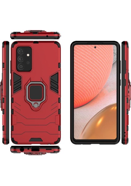 Samsung Galaxy A72 5g Askeri Damla Koruma 360 &deg; Dönen Halka (Yurt Dışından) modelleri