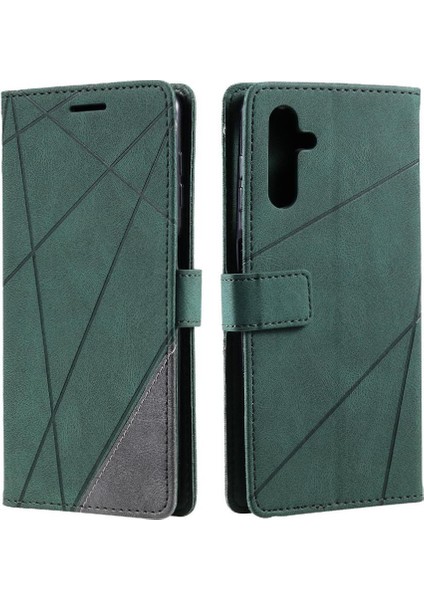 Samsung Galaxy A54 5g Için Kılıf Cüzdan Flip Folio Kart Tutucu Kickstand Pu (Yurt Dışından)