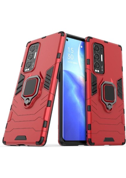 Oppo Case 5 Pro Artı 360 &deg; Dönen Halka Darbeye Kapak Kickstand Için Kılıf (Yurt Dışından)
